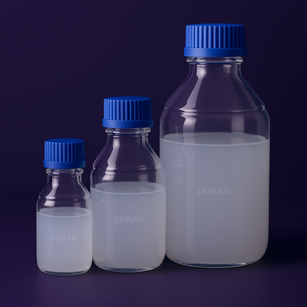 Support bath environment in laboratory bottles